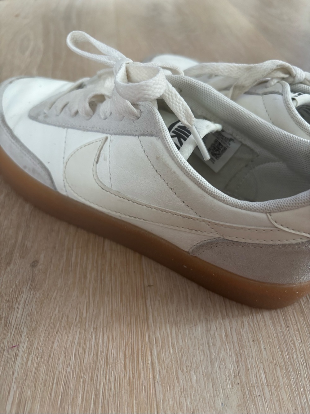 Nike Killshot 2 Leather Rubber Gum-Soled Sail White